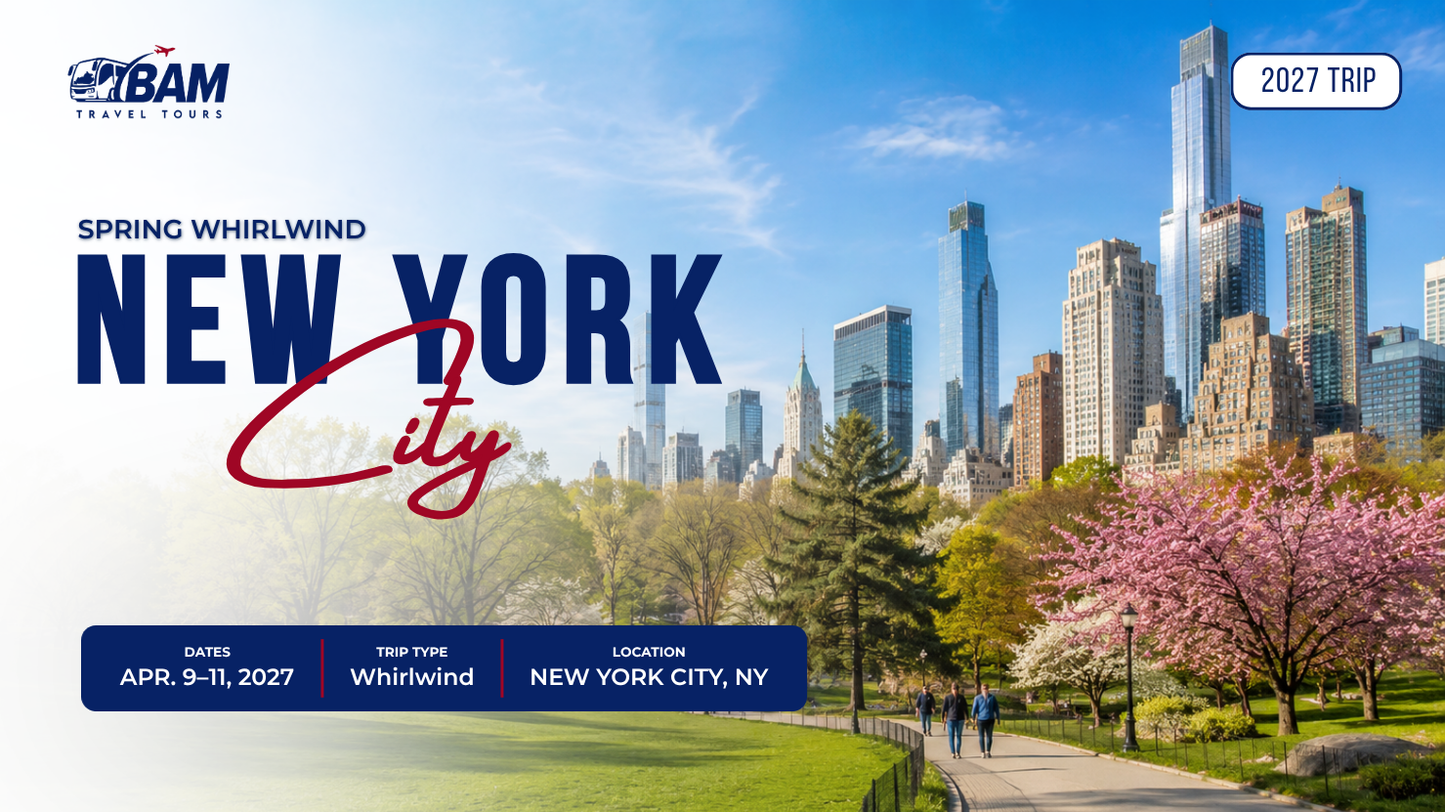 New York City Spring Whirlwind | April 9-11, 2027