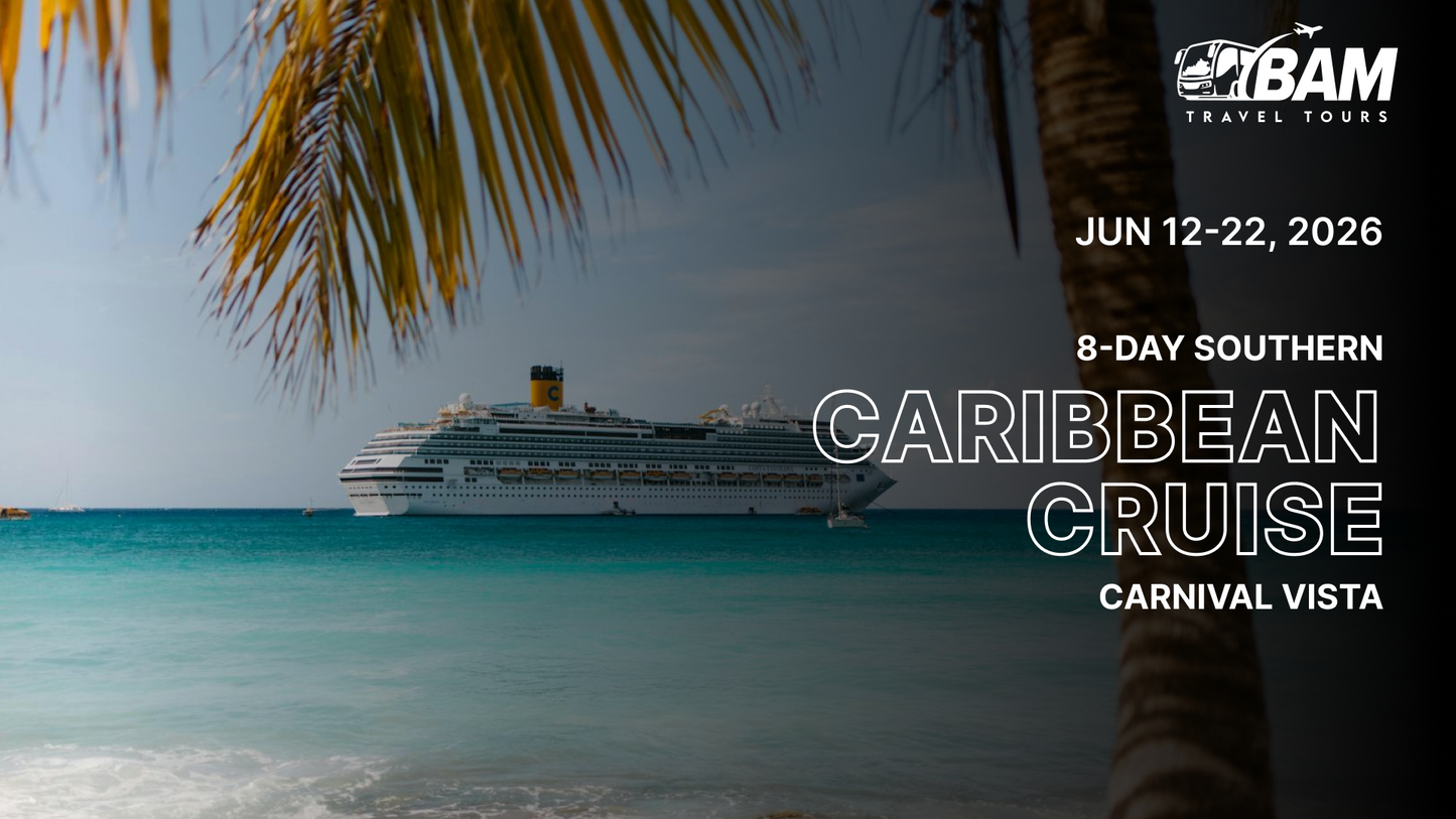 8-Day Southern Caribbean Cruise | Carnival Vista | June 12–22, 2026