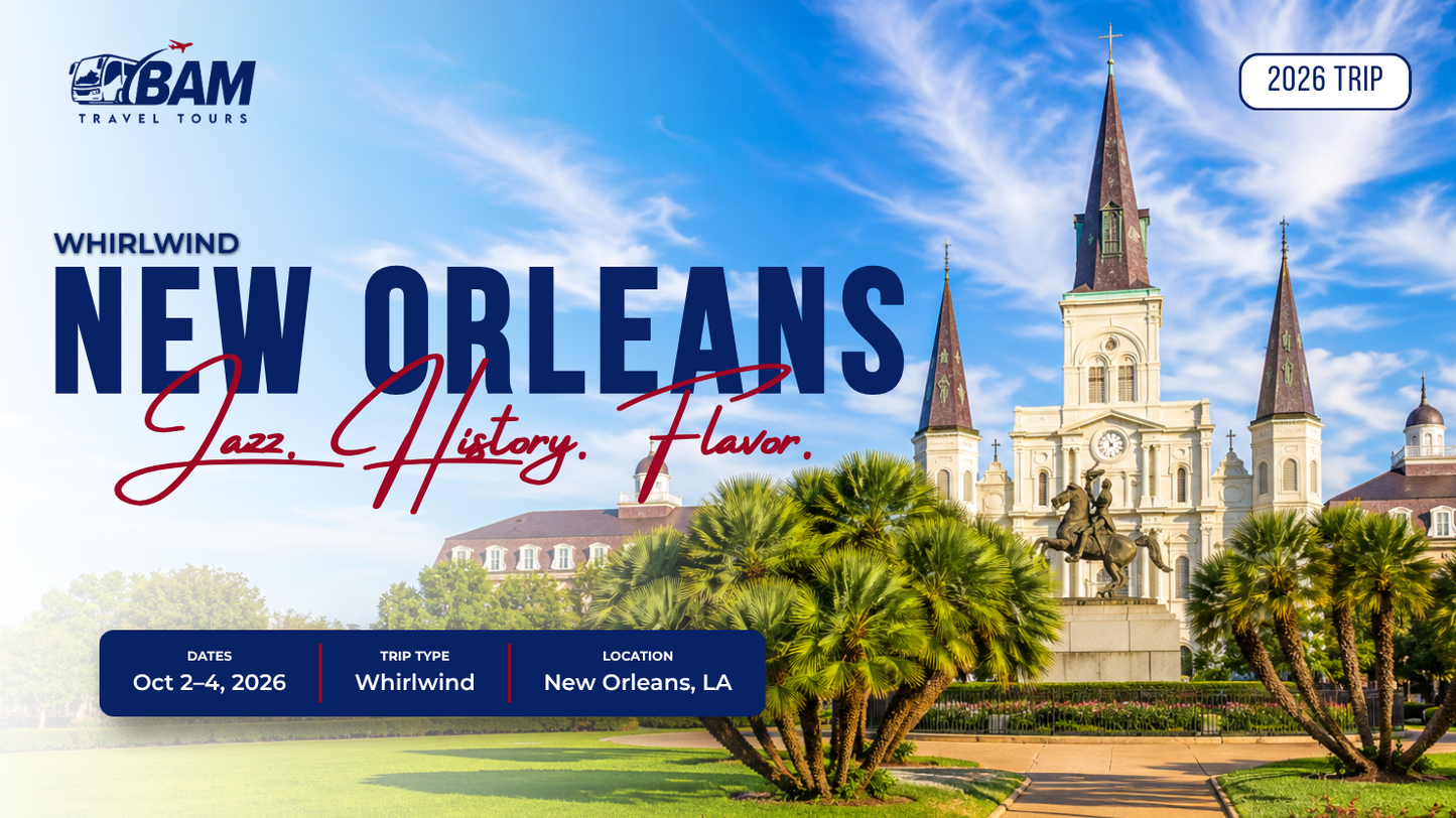 New Orleans Whirlwind | October 2-4, 2026