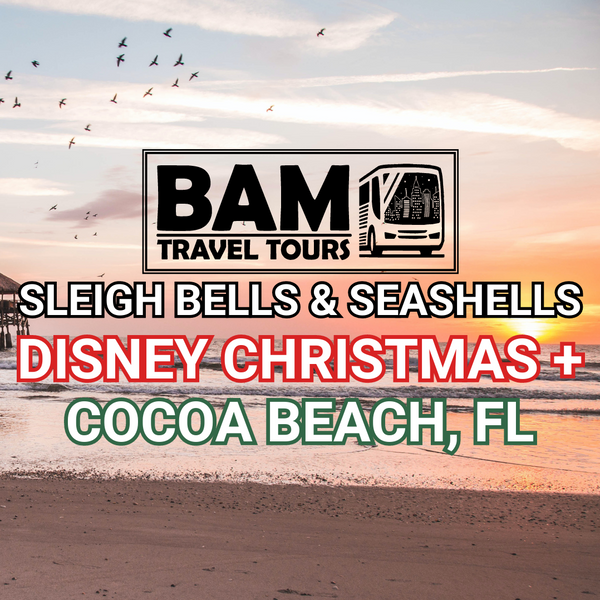 Sleigh Bells & Seashells: Disney Christmas + Cocoa Beach, FL