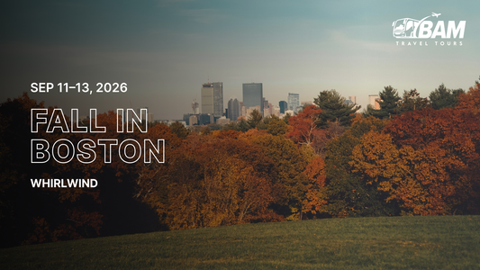 Fall in Boston Whirlwind | Sep 11–13, 2026