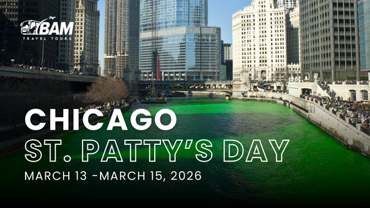 Chicago St. Patrick’s Day Parade & River Dyeing Whirlwind | March 13-15, 2026