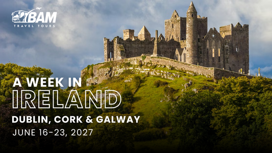 A Week in Ireland: Dublin, Cork & Galway  | June 16-23, 2027