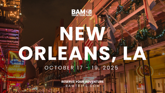 New Orleans Halloween Weekend Whirlwind | October 17-19, 2025 - Catlettsburg, KY | Louisa KY |Pikeville KY |Kingsport TN