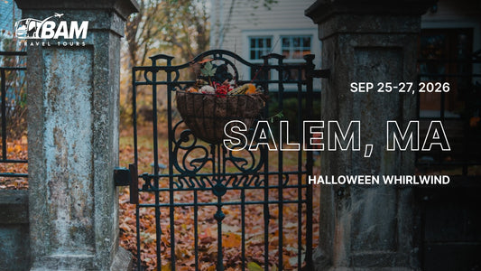 Salem, MA Halloween Whirlwind | Sep 25–27, 2026