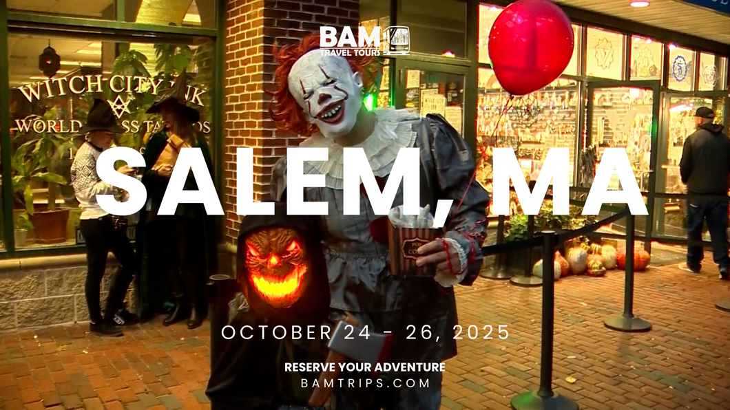 Salem Halloween Weekend Whirlwind | October 24–26, 2025 - Lexington, KY | Morehead, KY