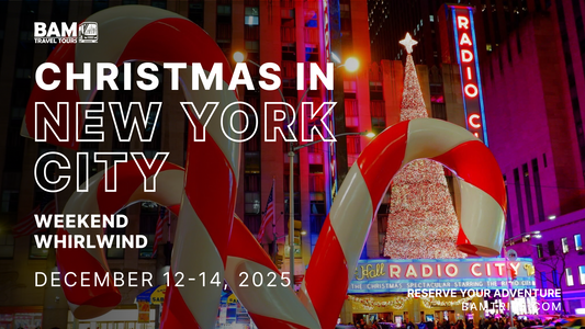 Christmas in New York City: Weekend Whirlwind | December 12-14, 2025 -Lexington KY | Morehead KY