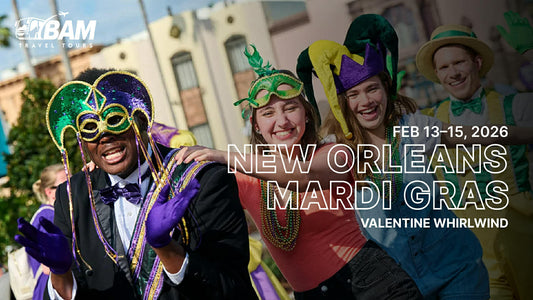 New Orleans Mardi Gras | Valentine Whirlwind | February 13-15, 2026