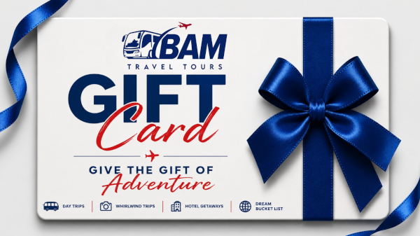 BAM Travel Tours Gift Card