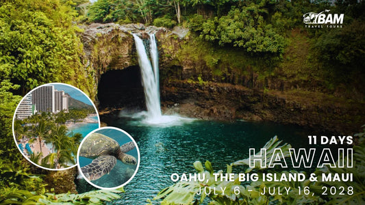 11 Days Hawaii: Oahu, the Big Island & Maui | July 6-16, 2028