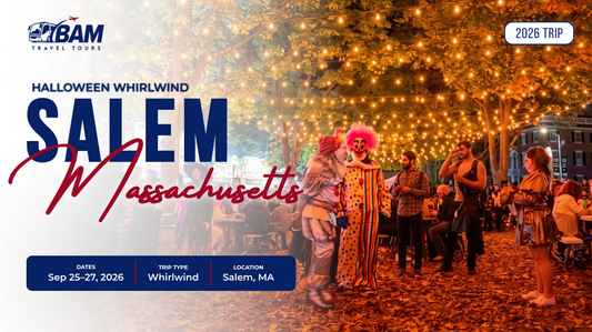Salem, MA Halloween Whirlwind | Sep 25–27, 2026