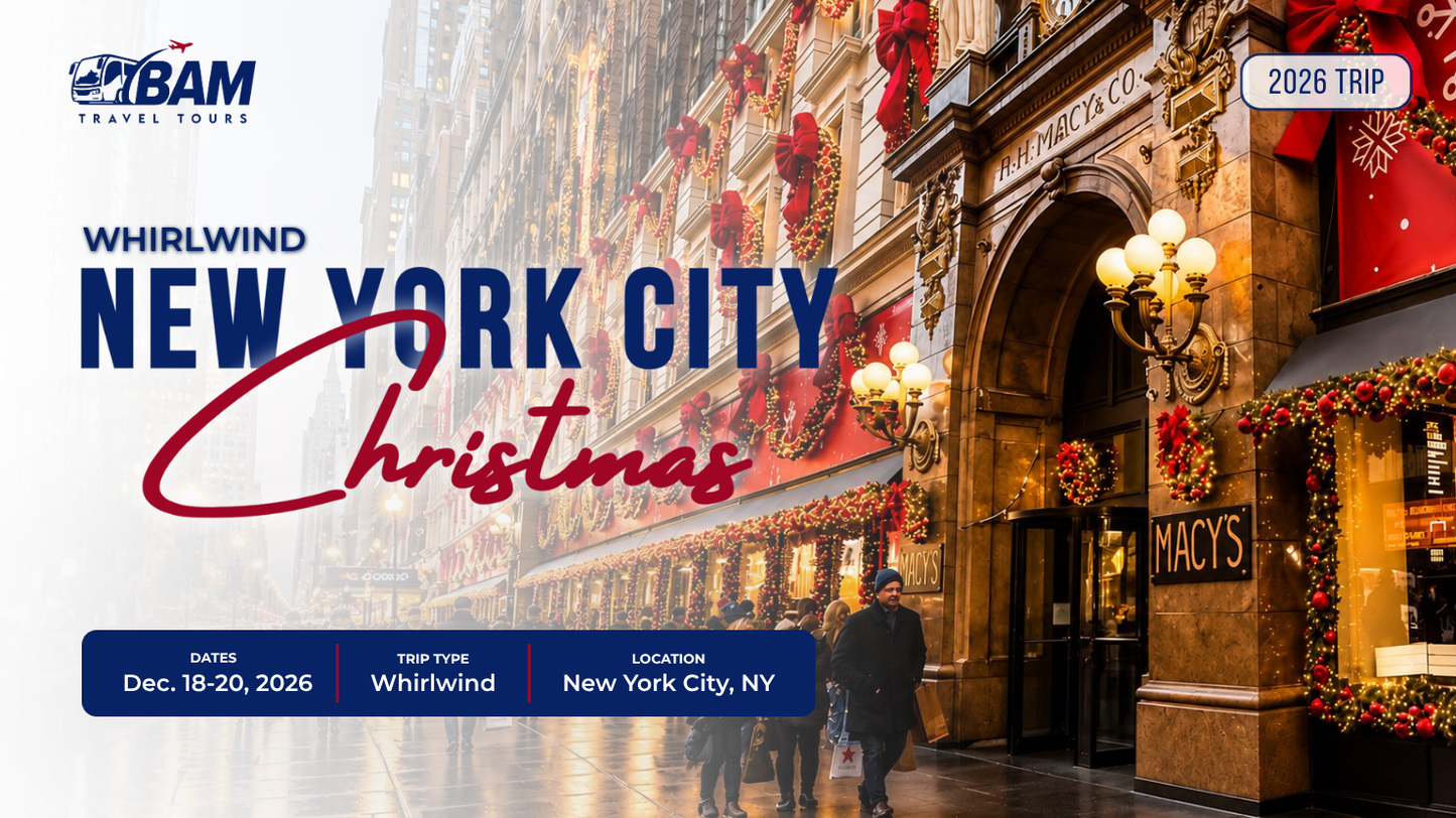 New York City Christmas Whirlwind | Dec. 18-20, 2026