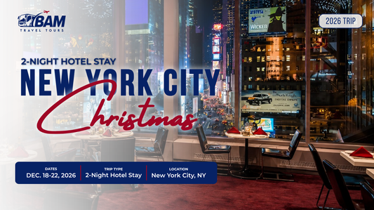 New York City Christmas | 2-Night M Social Times Square Hotel Stay | Dec. 18-22, 2026