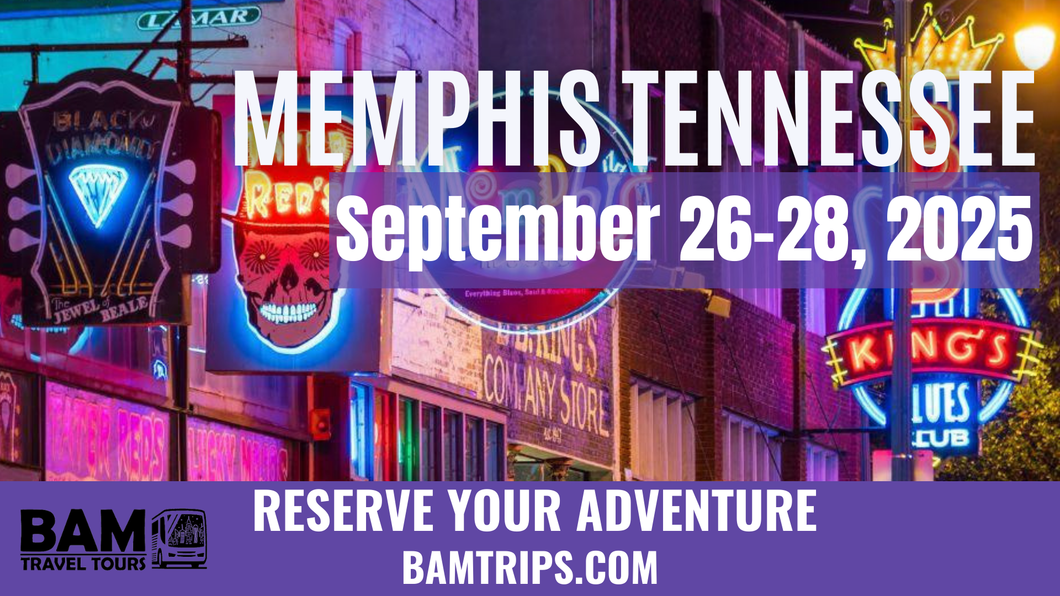 Memphis TN (September 26-28, 2025) Louisa KY | Ashland KY | Morehead KY | Lexington, KY