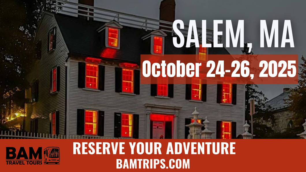 Salem, MA (October 24-26, 2025) Pikeville KY | Louisa KY |  Catlettsburg, KY | Sutton WV