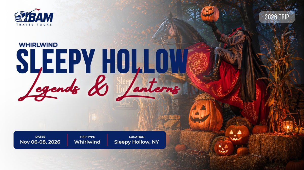 Sleepy Hollow Legends & Lanterns Whirlwind | November 6-8, 2026