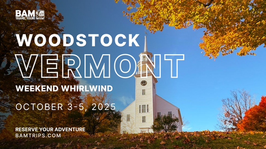 Woodstock Vermont Weekend Whirlwind | October 3-5, 2025