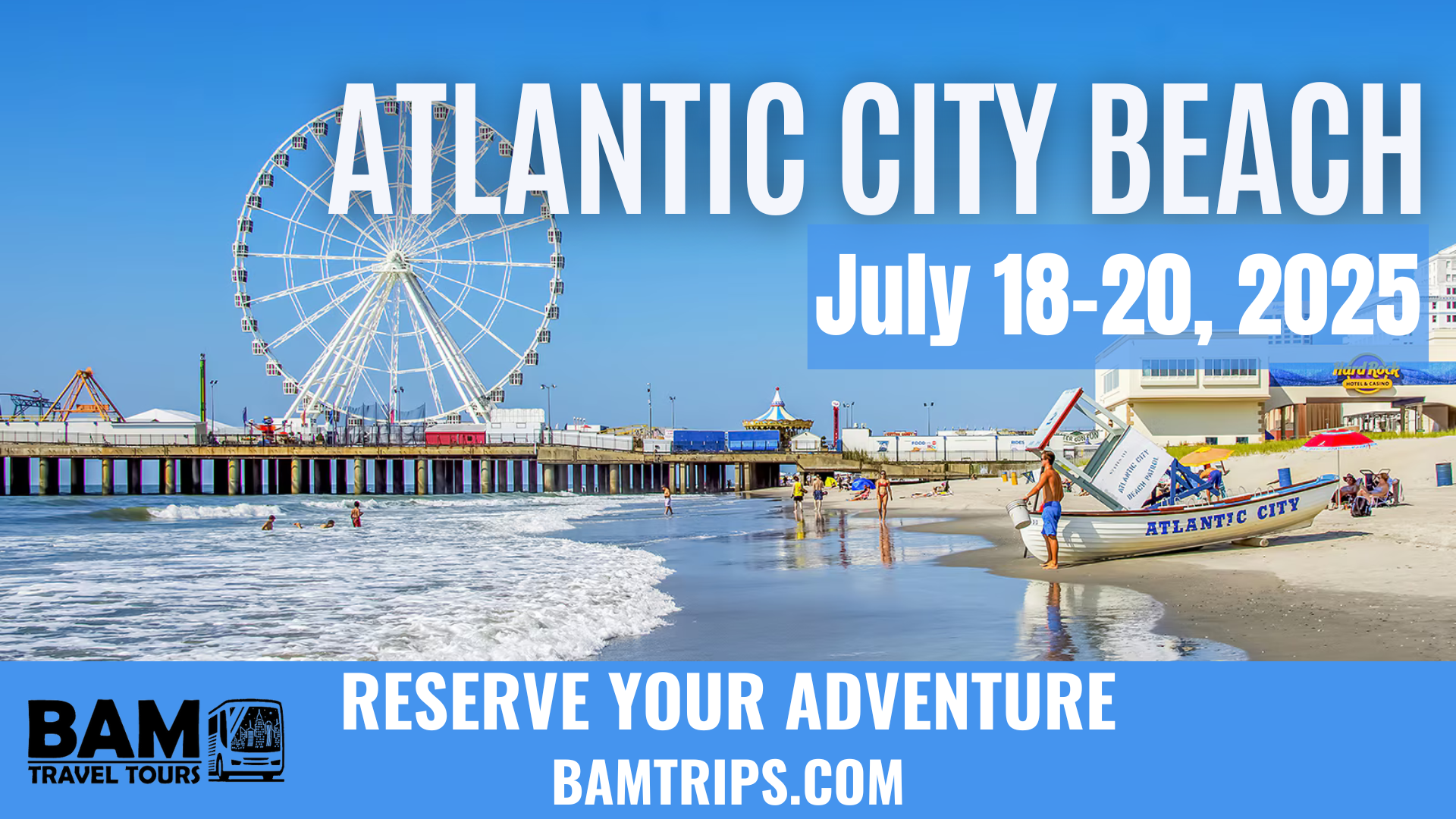 BAM Top US Trips from KY, TN, OH, WV - MI, NY, FL, GA, MA