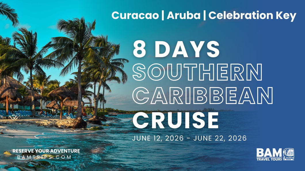 8-Day Southern Caribbean Cruise (June 12–22, 2026) Catlettsburg KY | Louisa KY | Pikeville KY| Kingsport TN