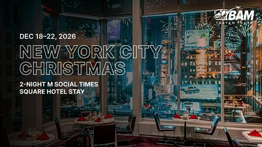 New York City Christmas | 2-Night M Social Times Square Hotel Stay | Dec. 18-22, 2026