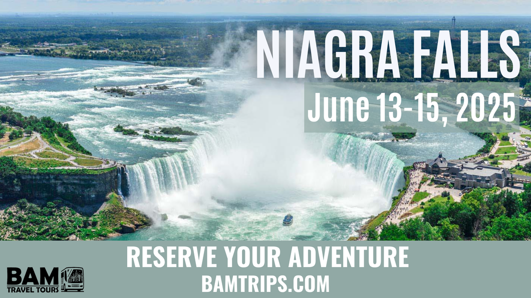 Niagara Falls (June 13-15, 2025) Pikeville KY | Louisa KY | Ashland KY | Circleville OH