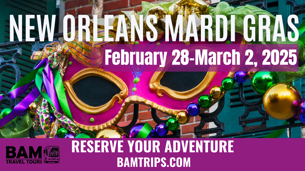 New Orleans Mardi Gras (February 28- March 2, 2025) Lexington, KY | Knoxville TN