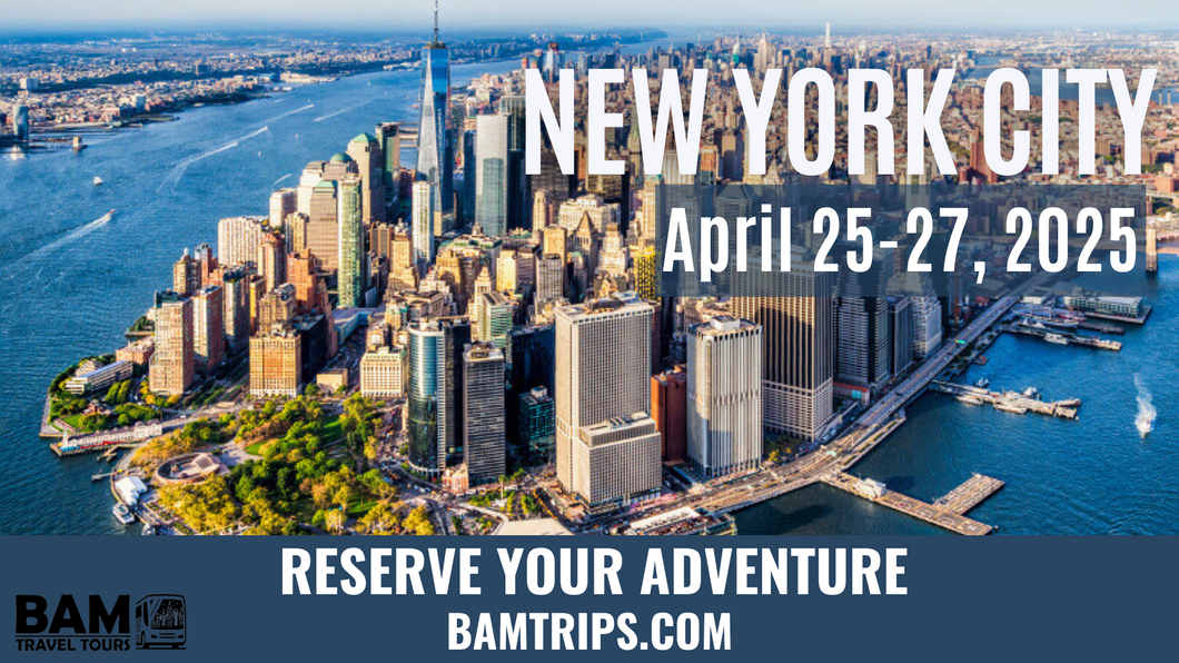 New York City (April 25-27, 2025) Knoxville, TN